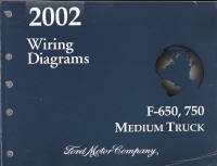 2002 Ford F-650 & F-750 Medium Duty Truck - Wiring Diagrams