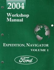 2004 Ford Expedition & Lincoln Navigator Factory Workshop Manual - 2 Volume Set 