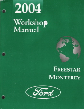 2004 Ford Freestar & Mercury Monterey Workshop Manual