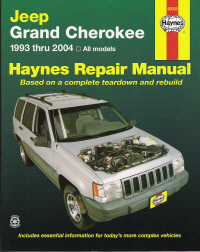 1993 - 2004 Jeep Grand Cherokee, Haynes Repair Manual 
