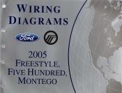 2005 Ford FreeStyle, Ford Five Hundred & Mercury Montego Wiring Diagrams