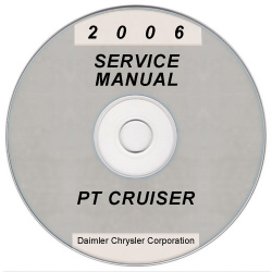 2006 Chrysler PT Cruiser Service Manual- CD Rom