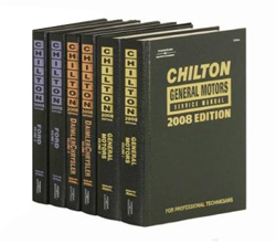 2008 Chilton Domestic Service Manual Set, 6 Volumes - Hardcover