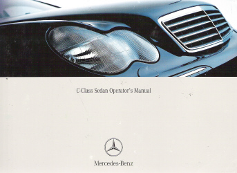 2004 Mercedes Benz C-Class Sedan Owner's Manual