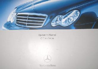 2005 Mercedes-Benz C-Class Sedan (Includes C55 AMG) Factory Owner's Manual Portfolio