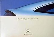 2004 Mercedes-Benz C-Class Sport Coupe Factory Owner's Manual Portfolio