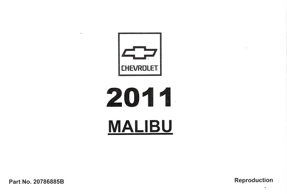 2011 Chevrolet Malibu Owner's Manual