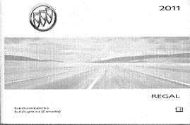 2011 Buick Regal Owner's Manual Portfolio