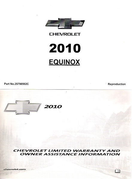 2010 Chevrolet Equinox Owner's Manual Portfolio
