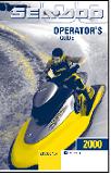 2000 Sea-Doo RX Factory Operator's Guide