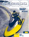 2000 Sea-Doo RX, RX DI & GTX DI Factory Shop Manual