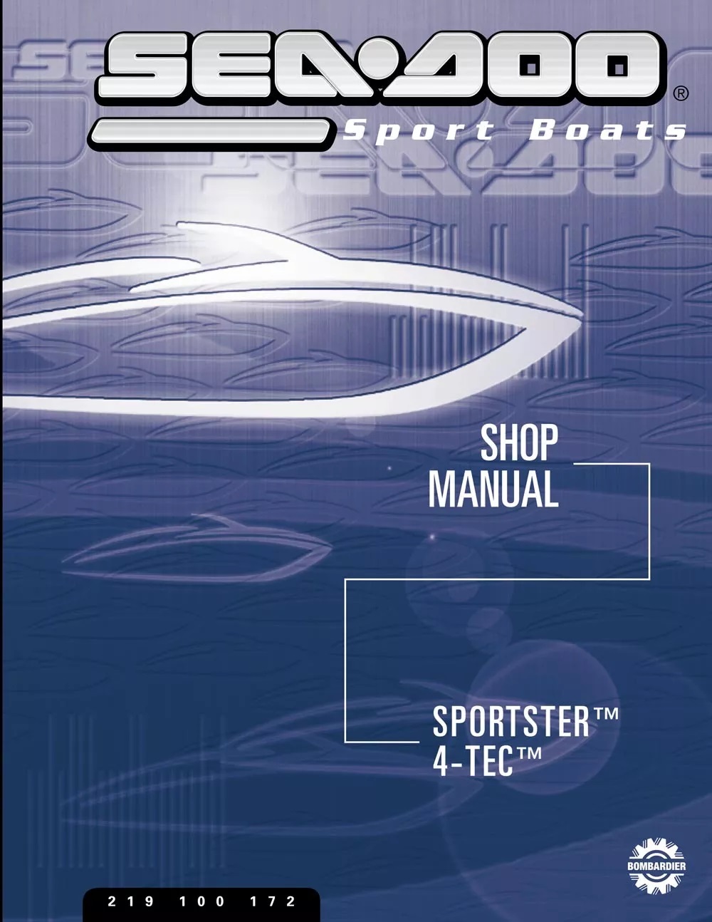 2003 Sea-Doo Sportster 4-Tec Factory Shop Manual