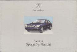 2000 Mercedes-Benz S-Class Factory Owner's Manual