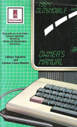 1984 Oldsmobile Cutlass Supreme and Cutlass Calais Models Factory Owner's Manual
