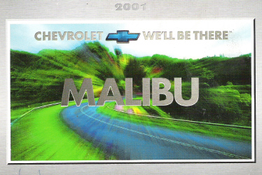 2001 Chevrolet Malibu Factory Owner's Manual