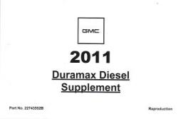 2011 Chevrolet/GMC Duramax Diesel Supplement