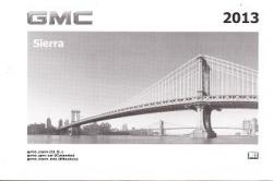 2013 GMC Sierra Factory Owner's Manual Portfolio
