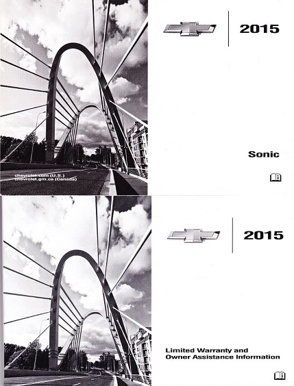 2015 Chevrolet Sonic Owner's Manual Portfolio
