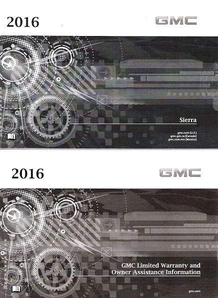 2016 GMC Sierra Owner's Manual Portfolio