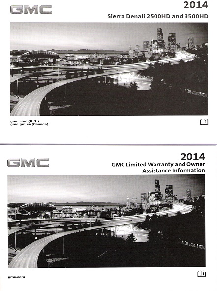 2014 GMC Sierra Denali 2500HD & 3500HD Owner's Manual Portfolio