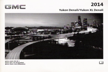 2014 GMC Yukon Denali/Yukon XL Denali Owners Manual