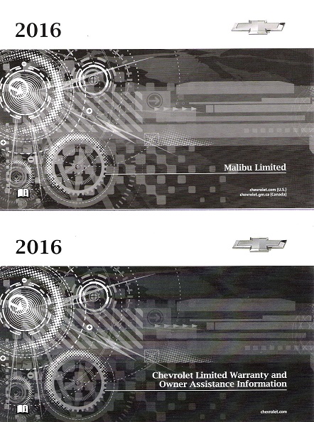 2016 Chevrolet Malibu Limited Owner's Manual Portfolio