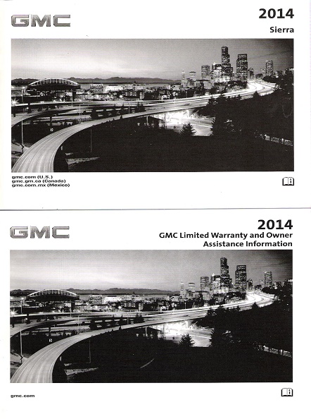 2014 GMC Sierra 1500 Light Duty Owner's Manual Portfolio