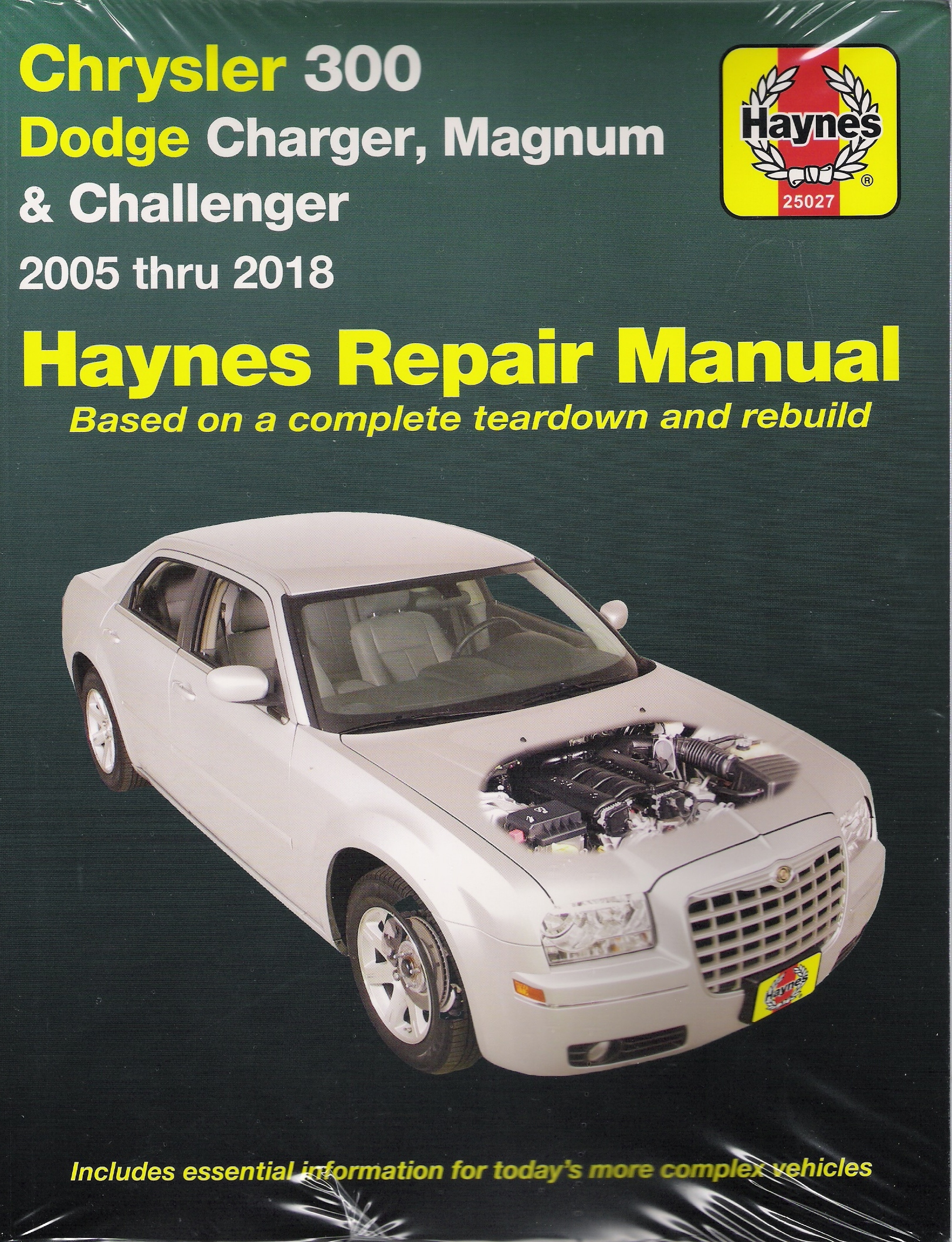 2005 - 2018 Chrysler 300, Charger Magnum & Challenger Haynes Repair Manual