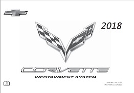 2018 Chevrolet Corvette Infotainment System Manual