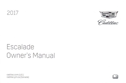 2017 Cadillac Escalade Owner's Manual