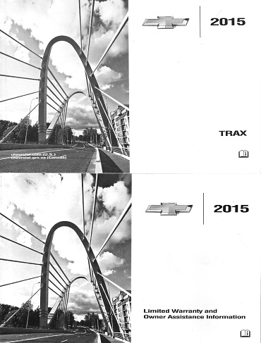 2015 Chevrolet Trax Factory Owner's Manual Portfolio