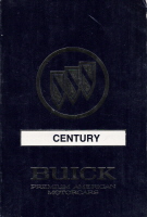 1990 Buick Century Owner's Manual