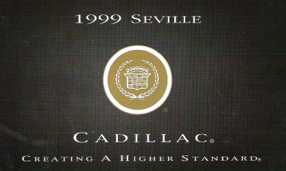 1999 Cadillac Seville Factory Owner's Manual