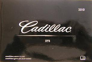 2010 Cadillac DTS Factory Owner's Manual Portfolio
