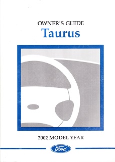 2002 Ford Taurus Owner's Manual