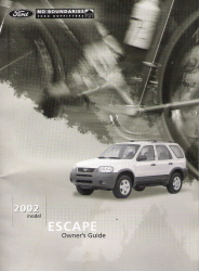 2002 Ford Escape Owner's Manual