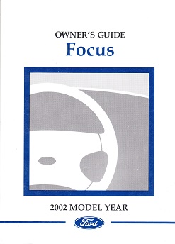 2002 Ford Focus Owner's Manual
