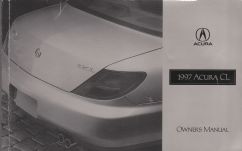 1997 Acura CL Owner's Manual - Softcover