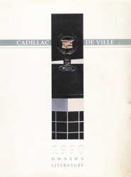 1990 Cadillac Deville Owner's Manual