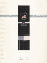1990 Cadillac Fleetwood Owner's Manual