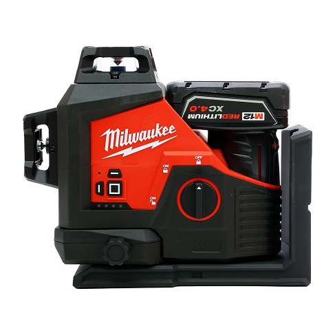 Milwaukee M12 Green 360 Degrees 3-Plane Laser Kit