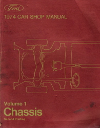 1974 Ford / Lincoln / Mercury Car Shop Manual - Complete 5 Volume Set