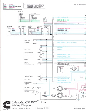 Cummins Industrial CELECT Plus Factory Wiring Diagrams