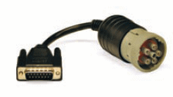 Nexiq Cable J1708 6-Pin Deutsch To DB15M w/Thumb Screw