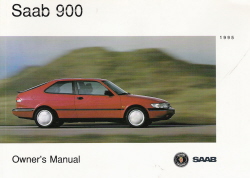 1995 SAAB 900 Owner's Manual