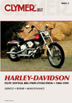 1984 - 1999 Harley-Davidson FLS FXS Evolution Clymer Service Repair Maint Manual