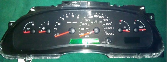 2004 - 2008 Ford E150 E250 E350, Econoline Van Instrument Cluster Repair Gas/Diesel