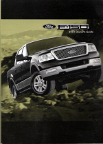2004 Ford F-150 Owner's Manual with Case