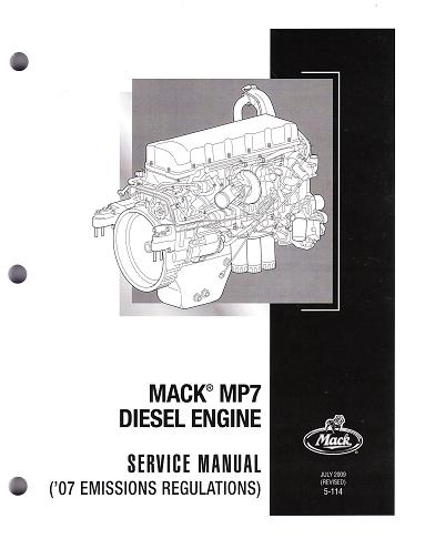 Mack MP7 Diesel Engine Service Manual