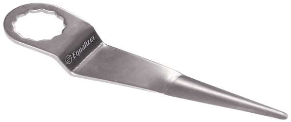 Equalizer Talon - Oscillating Straight offset cutting blade, cutting part 3-1/2  inch